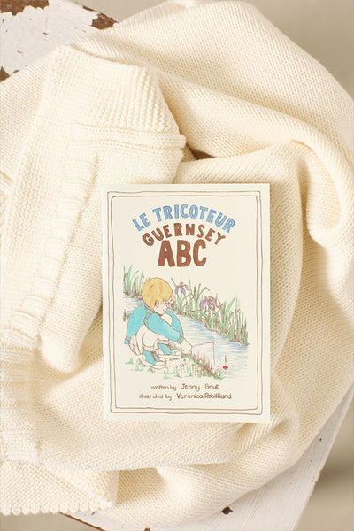 Cream cotton baby blanket