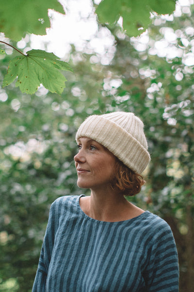 Aran Knitted Beanie
