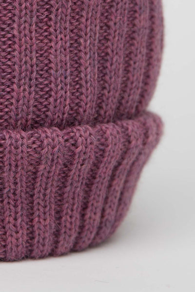 Lupin Pink Knitted Beanie