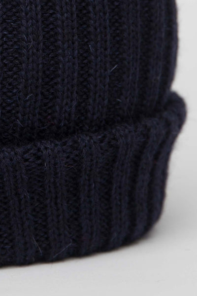 Navy Knitted Beanie