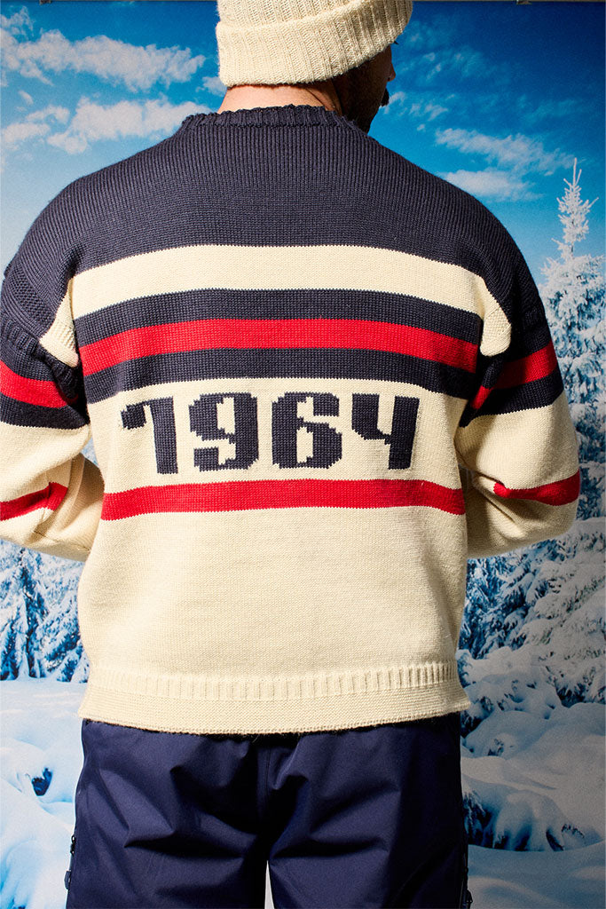 Retro Ski Guernsey Jumper