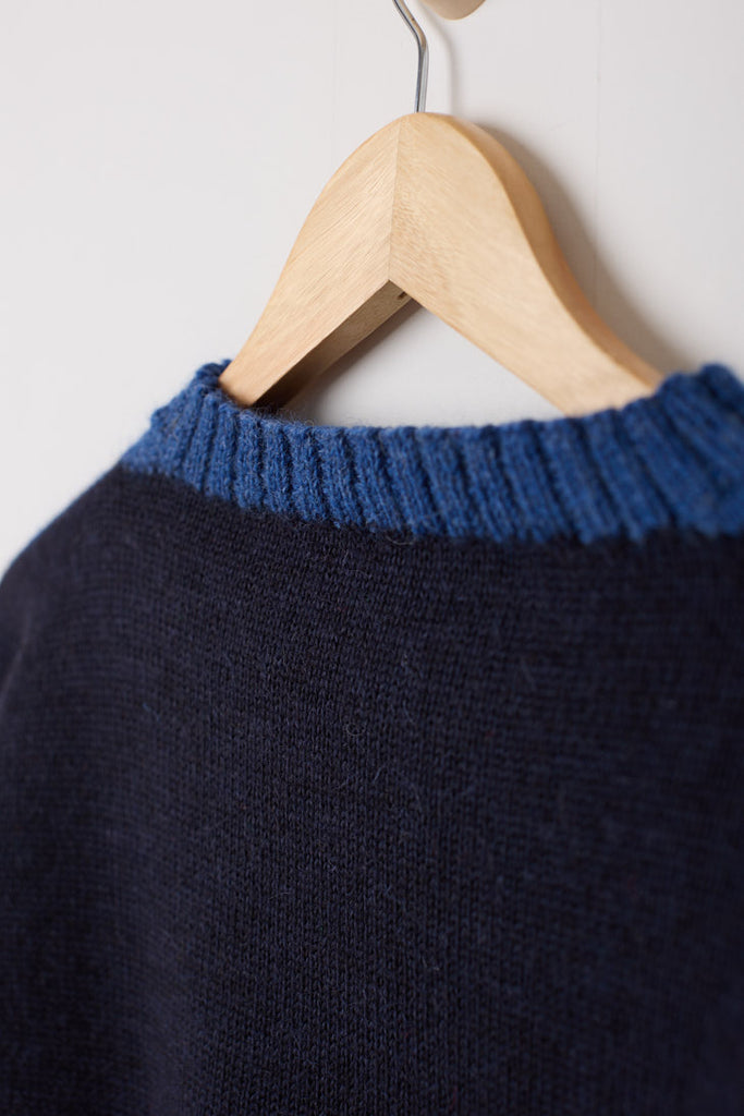 Block Colour Traditional Guernsey Jumper