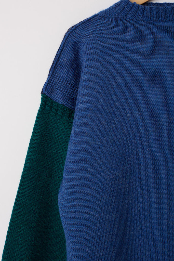 Block Colour Traditional Guernsey Jumper