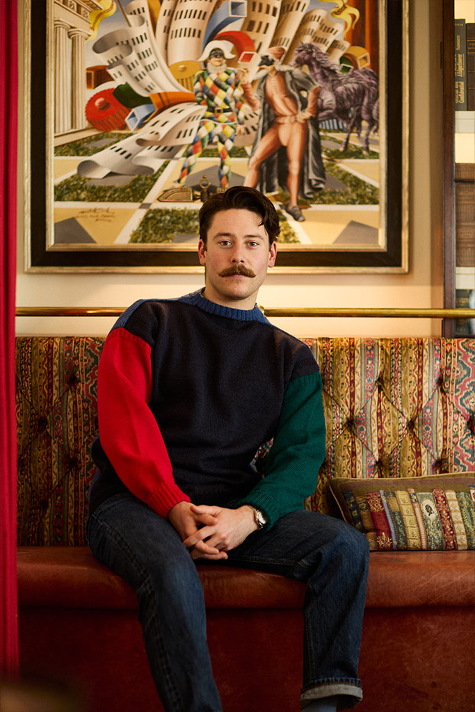Block Colour Traditional Guernsey Jumper