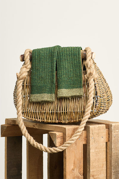 Celtic Green hiking sock