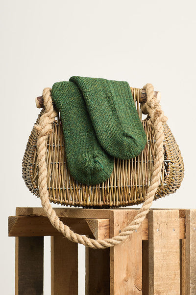 Celtic Green hiking sock