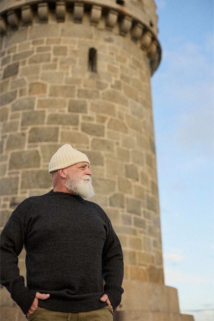 Aran Dobbo (short knitted beanie)