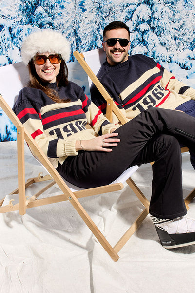 Retro Ski Guernsey Jumper