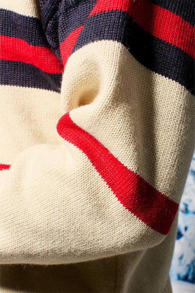 Retro Ski Guernsey Jumper