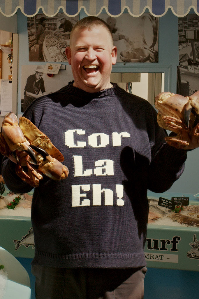 Cor La Eh Guernsey Jumper