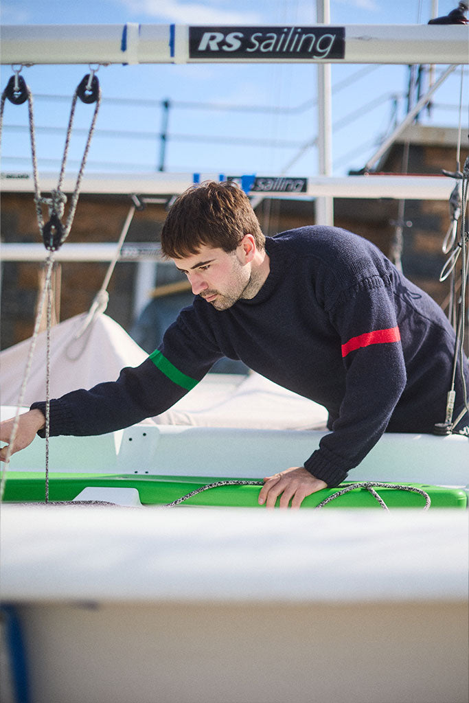 Port & Starboard Traditional Guernsey Jumper