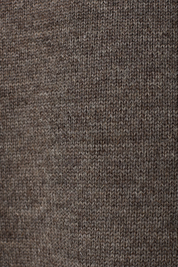 Mushroom off shoulder Guernsey Jumper