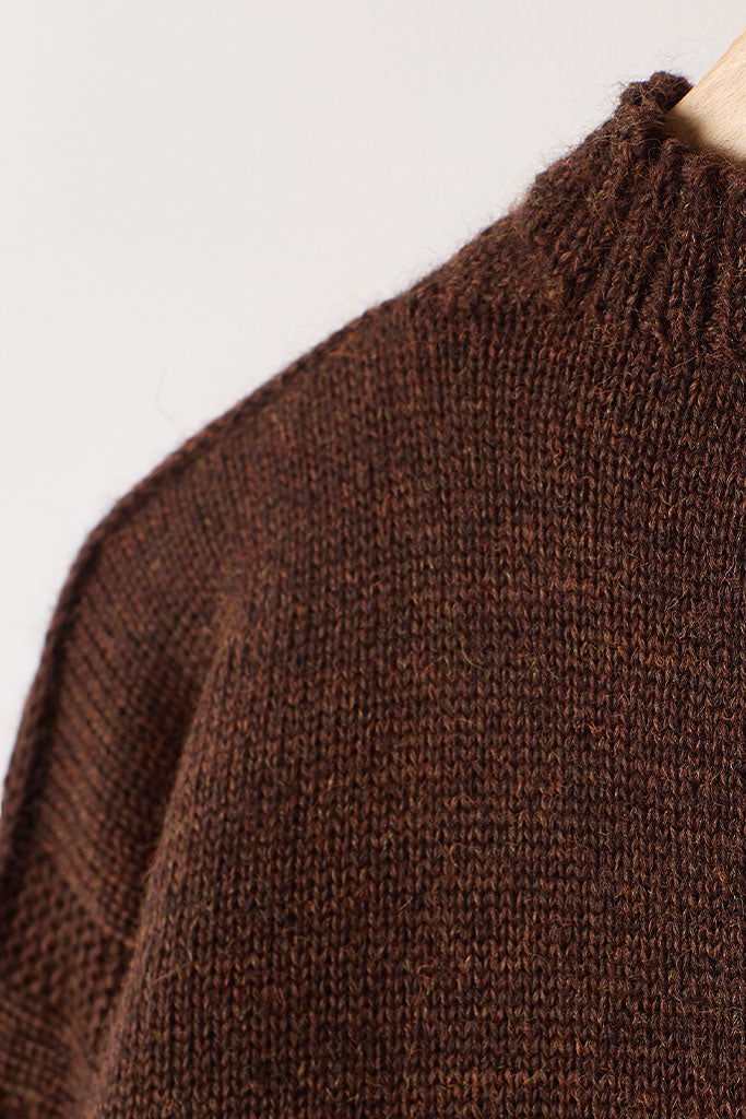 Sable Traditional Guernsey Jumper
