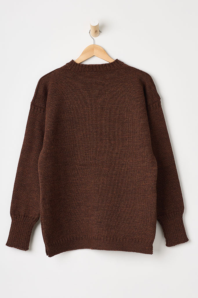 Sable Traditional Guernsey Jumper