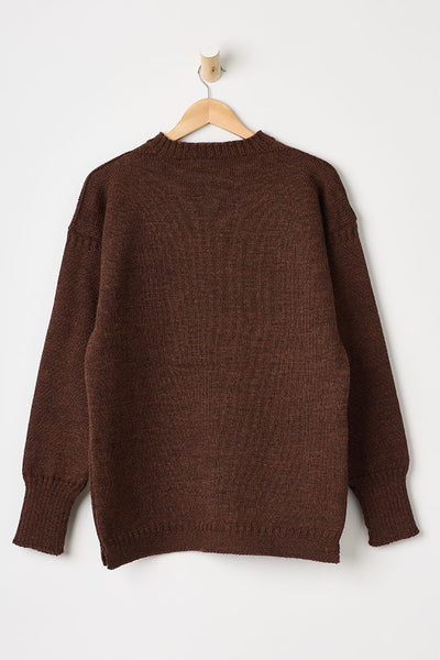 Sable Traditional Guernsey Jumper