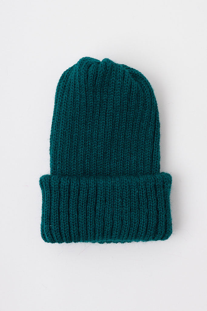 Sherwood green knitted beanie