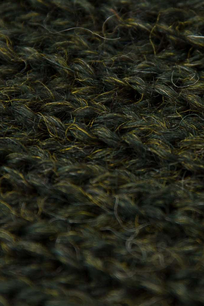 Military Green Knitted Scarf